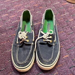 Sperry women’s Dark Blue Boat Shoes